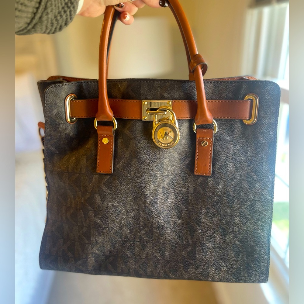 MICHAEL KORS | large MK handbag